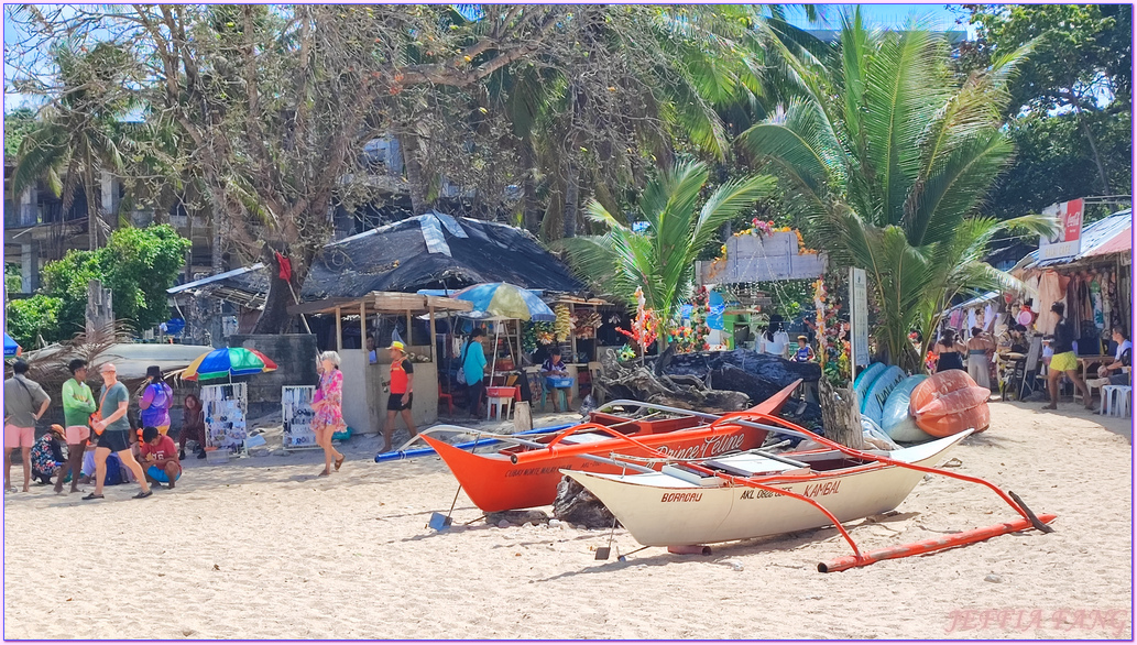 Boracay,布拉波海灘Bulabog Beach,拖曳傘,普卡貝殼海灘Puka Shell Beach,東南亞旅遊,沙雕城堡,滑板衝浪,菲律賓,長灘島觀光海灘,風帆船