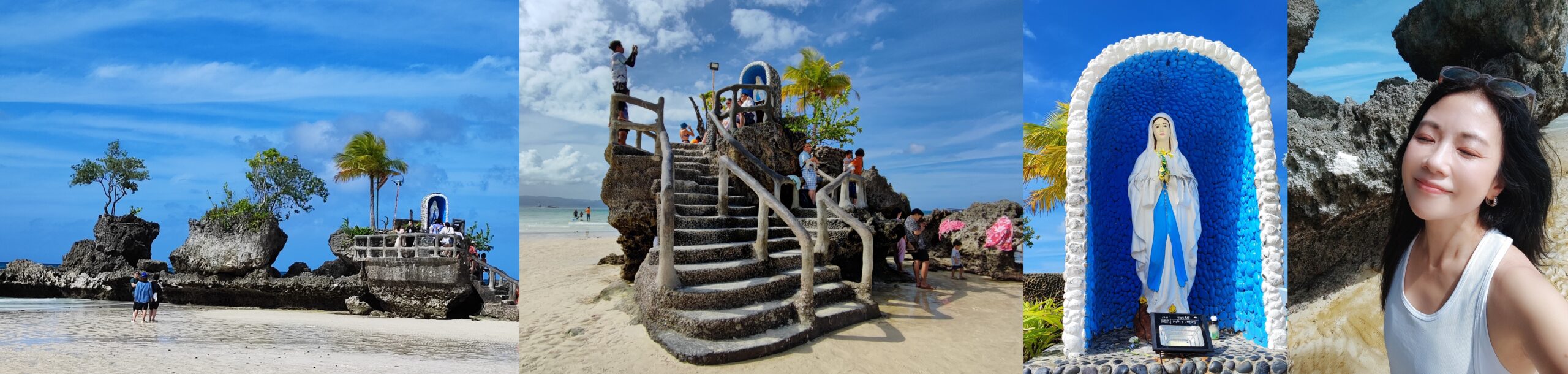 Boracay,一號碼頭,東南亞旅遊,聖母礁岩（Willy’s Rock）,菲律賓,風帆船(ＰＡＲＡＷ帕洛)賞夕陽