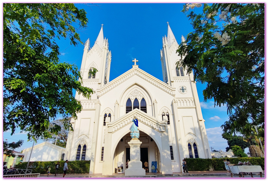 公主港Puerto Princesa,公主港市區觀光,古老大教堂Immaculate Conception Cathedral,巴拉望Palawan,戰爭紀念公園Plaza Cuartel,美軍英雄紀念碑,菲律賓旅遊