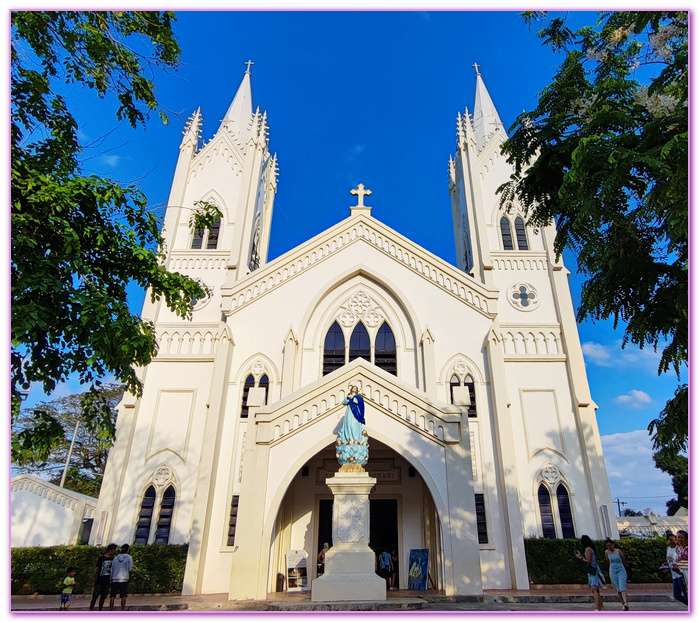 公主港Puerto Princesa,公主港市區觀光,古老大教堂Immaculate Conception Cathedral,巴拉望Palawan,戰爭紀念公園Plaza Cuartel,美軍英雄紀念碑,菲律賓旅遊