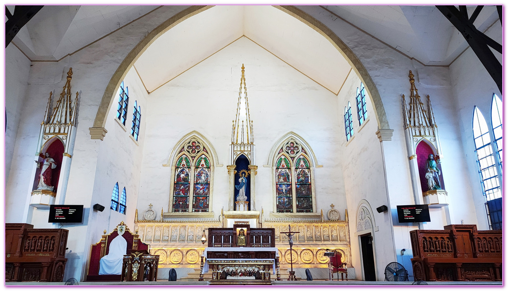 公主港Puerto Princesa,公主港市區觀光,古老大教堂Immaculate Conception Cathedral,巴拉望Palawan,戰爭紀念公園Plaza Cuartel,美軍英雄紀念碑,菲律賓旅遊