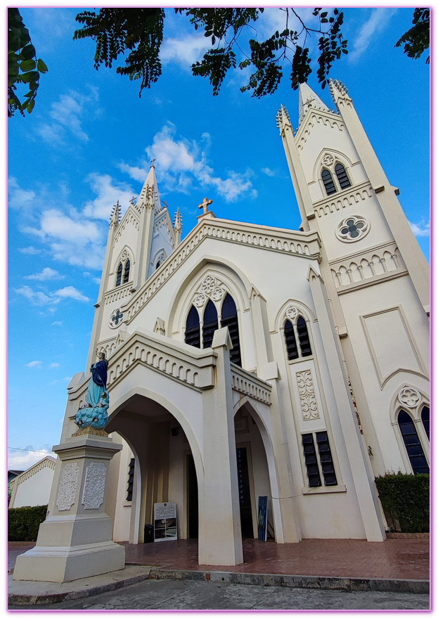 公主港Puerto Princesa,公主港市區觀光,古老大教堂Immaculate Conception Cathedral,巴拉望Palawan,戰爭紀念公園Plaza Cuartel,美軍英雄紀念碑,菲律賓旅遊