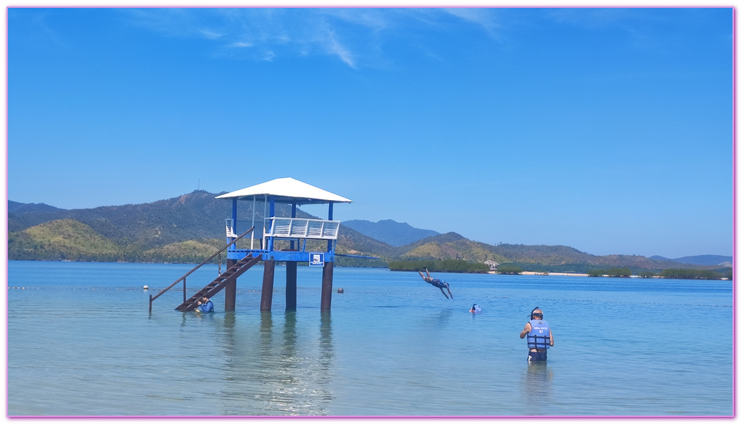 可麗島Cowrie Island,巴拉望Palawan,巴拉望跳島,本田灣,本田灣ＨONDA BAY,海星島Starfish Island,菲律賓旅遊,路尼島Luli Island