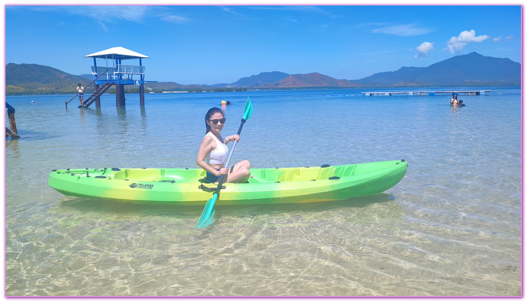 可麗島Cowrie Island,巴拉望Palawan,巴拉望跳島,本田灣,本田灣ＨONDA BAY,海星島Starfish Island,菲律賓旅遊,路尼島Luli Island