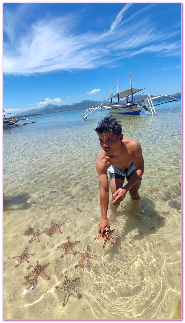 可麗島Cowrie Island,巴拉望Palawan,巴拉望跳島,本田灣,本田灣ＨONDA BAY,海星島Starfish Island,菲律賓旅遊,路尼島Luli Island