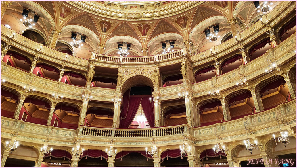 Hungarian State Opera House,中歐,匈牙利Hungary,匈牙利國家歌劇院,布達佩斯BudaPest,歐洲旅遊,歐洲精品河輪之旅