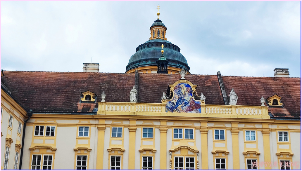 奧地利Austria,寰宇精品河輪UNIWORD Boutique River Cruises,梅爾克Melk,梅爾克修道院圖書館Stift Melk,歐洲深度旅遊,歐洲精品河輪之旅,瓦豪文化景觀Wachau Cultural Landscape,瓦豪河谷Wachau Valley