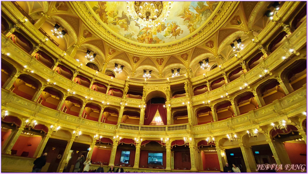 Hungarian State Opera House,中歐,匈牙利Hungary,匈牙利國家歌劇院,布達佩斯BudaPest,歐洲旅遊,歐洲精品河輪之旅