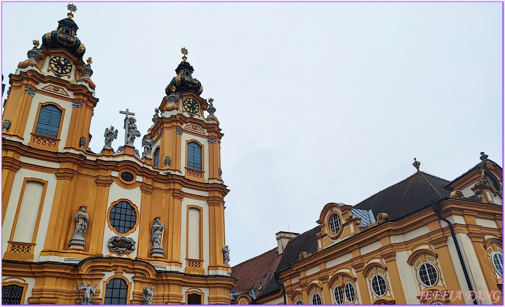 奧地利Austria,寰宇精品河輪UNIWORD Boutique River Cruises,梅爾克Melk,梅爾克修道院圖書館Stift Melk,歐洲深度旅遊,歐洲精品河輪之旅,瓦豪文化景觀Wachau Cultural Landscape,瓦豪河谷Wachau Valley