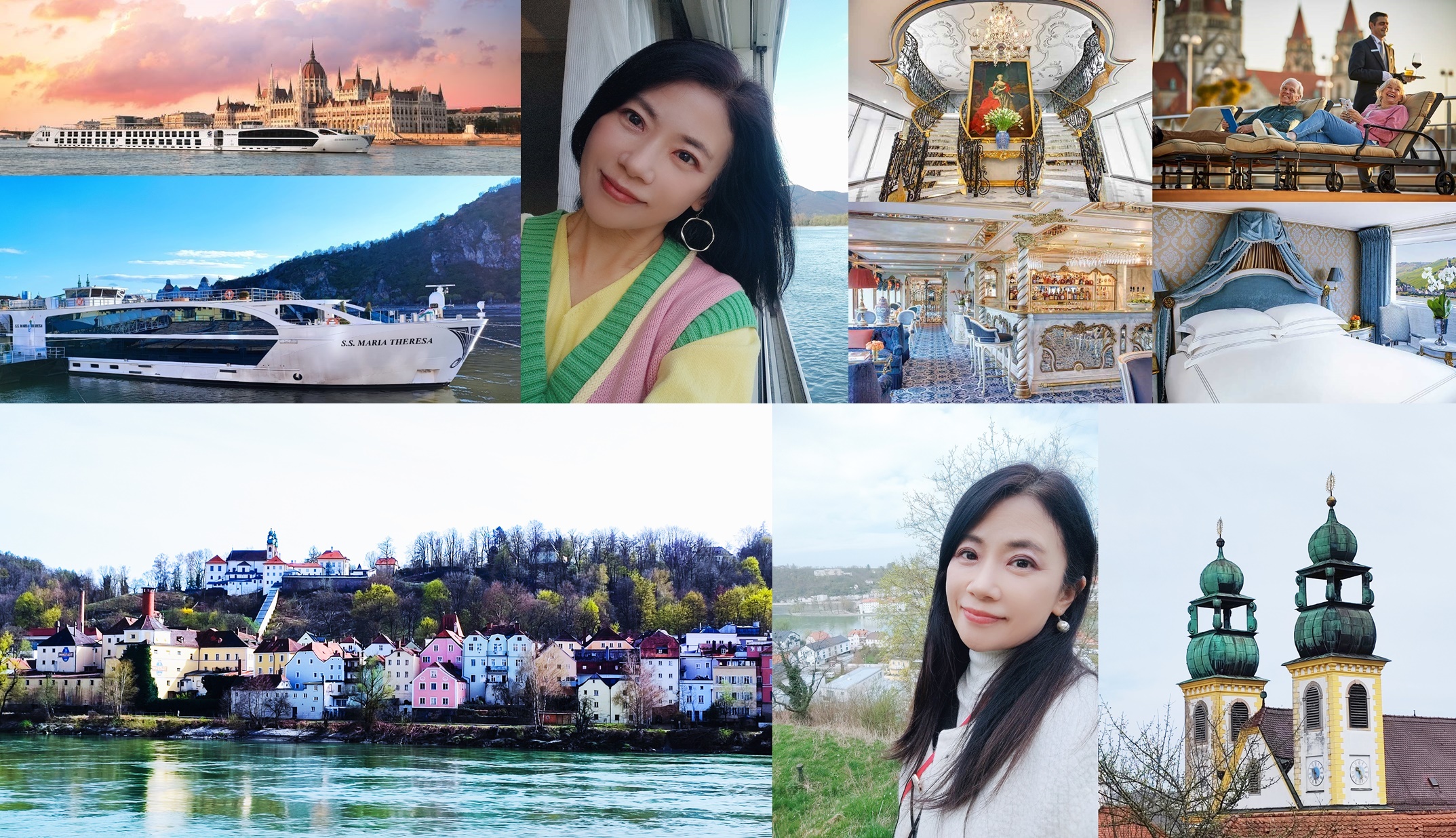 UNIWORD Boutique River Cruises寰宇精品河輪,多瑙河Danau River,歐洲深度旅遊,歐洲精品河輪之旅,瑪麗亞。特蕾莎號S.S. Maria Theresa