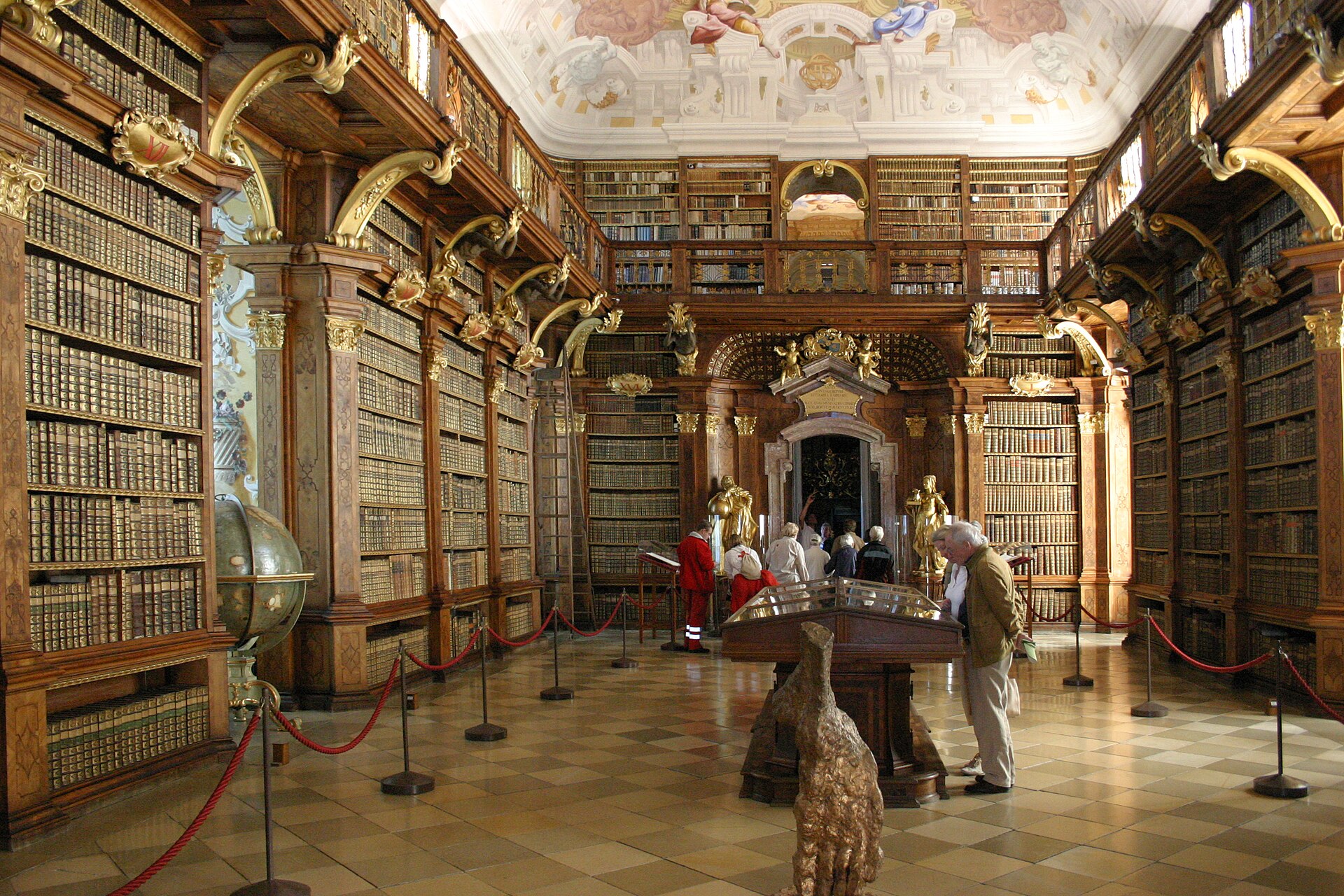 奧地利Austria,寰宇精品河輪UNIWORD Boutique River Cruises,梅爾克Melk,梅爾克修道院圖書館Stift Melk,歐洲深度旅遊,歐洲精品河輪之旅,瓦豪文化景觀Wachau Cultural Landscape,瓦豪河谷Wachau Valley