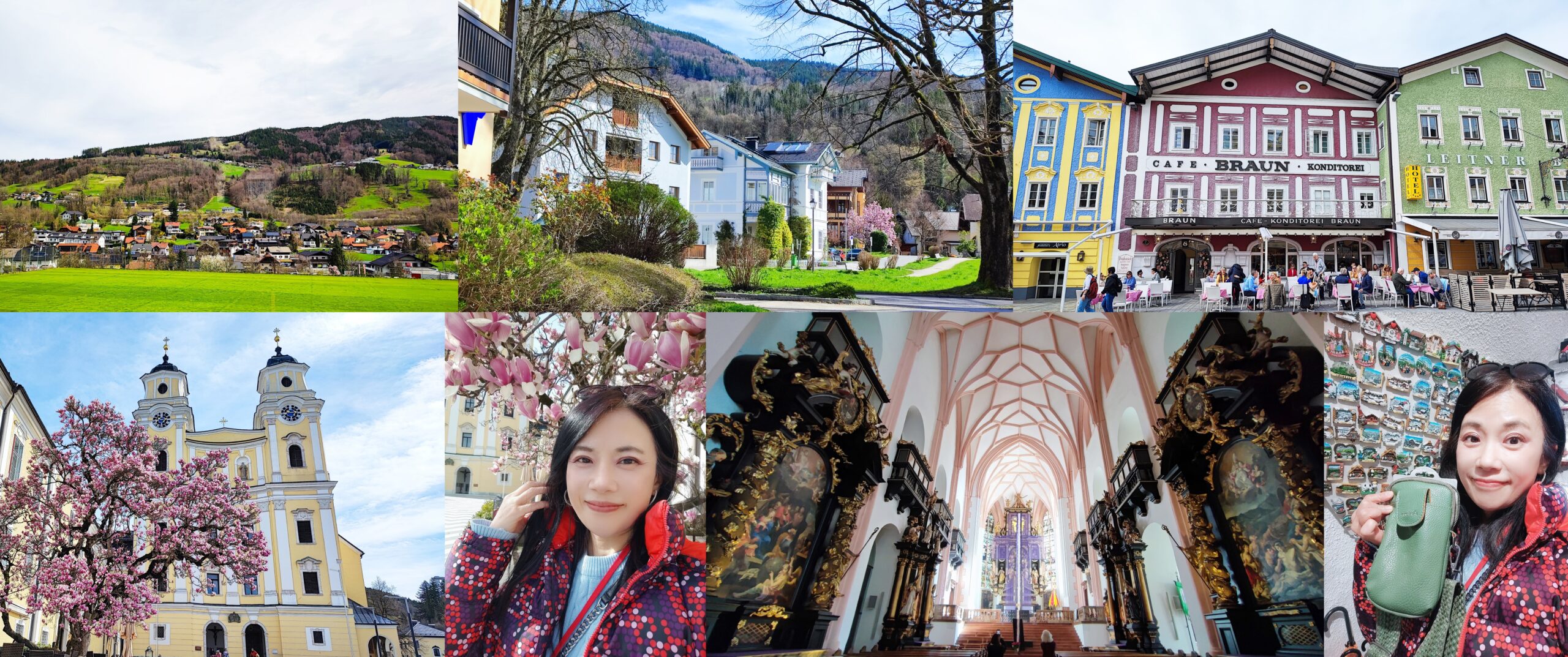 奧地利Austria,寰宇精品河輪UNIWORD Boutique River Cruises,月亮湖修道院Mondsee Abbey,林茲Linz,歐洲深度旅遊,歐洲精品河輪之旅,聖米歇爾大教堂Basilika St. Michael Mondsee,蒙德塞Mondsee