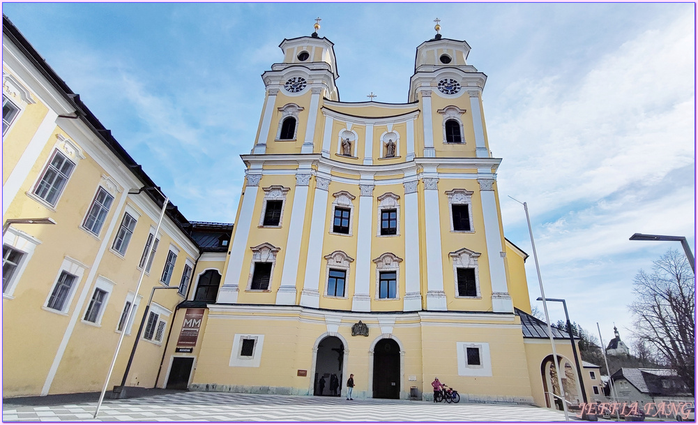 奧地利Austria,寰宇精品河輪UNIWORD Boutique River Cruises,月亮湖修道院Mondsee Abbey,林茲Linz,歐洲深度旅遊,歐洲精品河輪之旅,聖米歇爾大教堂Basilika St. Michael Mondsee,蒙德塞Mondsee