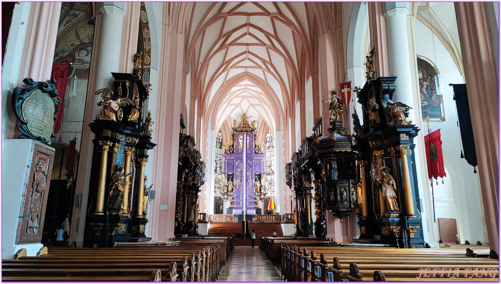 奧地利Austria,寰宇精品河輪UNIWORD Boutique River Cruises,月亮湖修道院Mondsee Abbey,林茲Linz,歐洲深度旅遊,歐洲精品河輪之旅,聖米歇爾大教堂Basilika St. Michael Mondsee,蒙德塞Mondsee