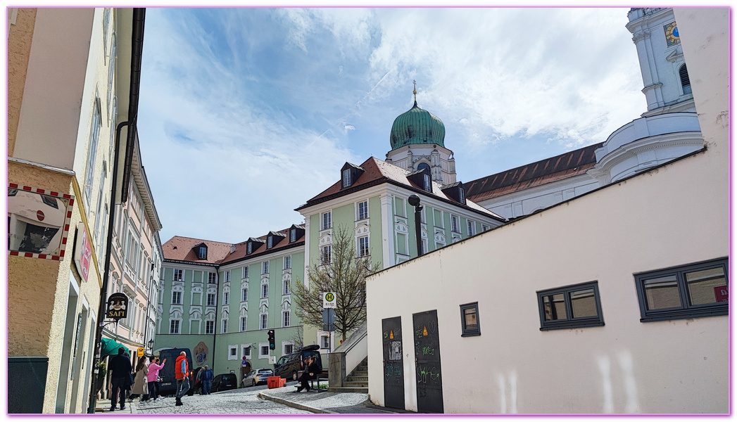 UNIWORD Boutique River Cruises寰宇精品河輪,帕紹Passau,帕紹古城區,德國Germany,歐洲深度旅遊,歐洲精品河輪之旅,聖保祿堂St. Paul Church