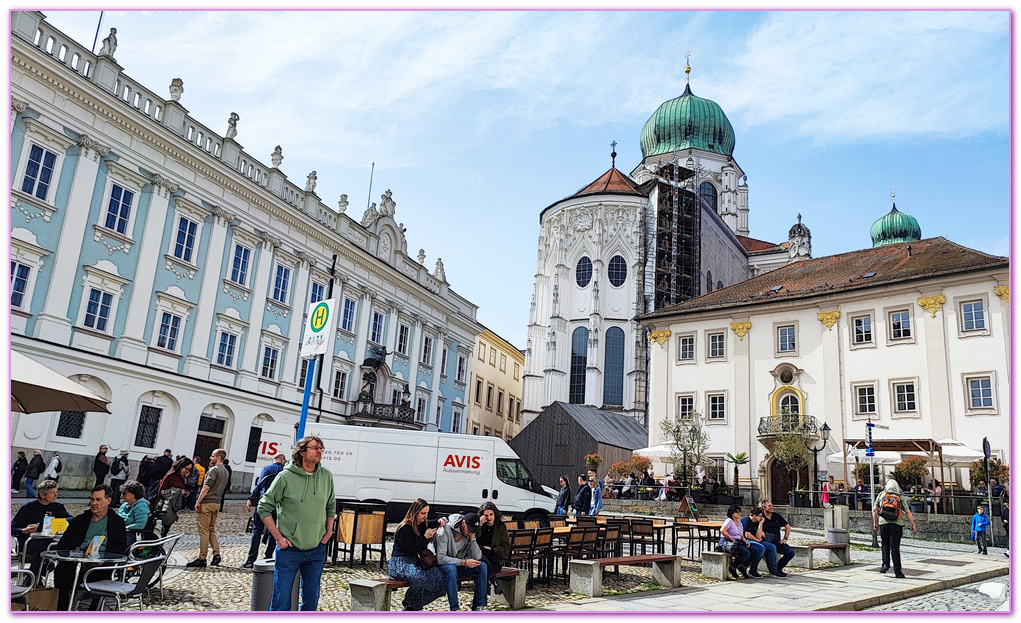 UNIWORD Boutique River Cruises寰宇精品河輪,帕紹Passau,帕紹古城區,德國Germany,歐洲深度旅遊,歐洲精品河輪之旅,聖保祿堂St. Paul Church