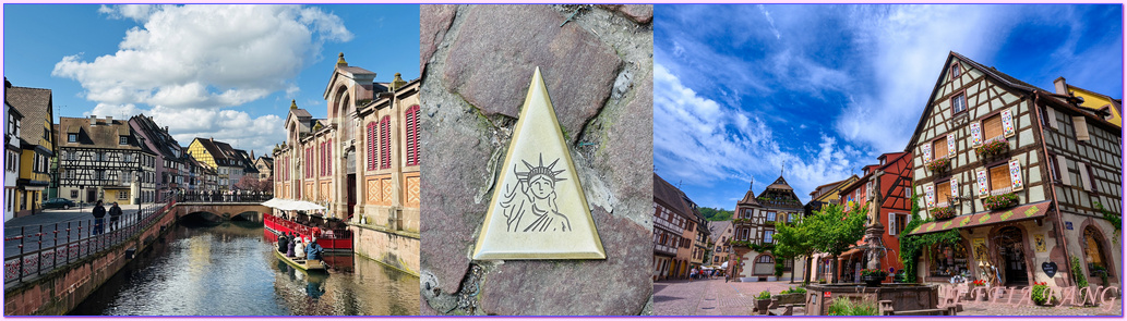 亞爾薩斯區Alsatian,寰宇精品河輪UNIWORLD Boutique River Cruises,德國Germany,德國布萊薩赫Breisach am Rhein,歐洲Europe,法國France,科瑪小鎮Colmar
