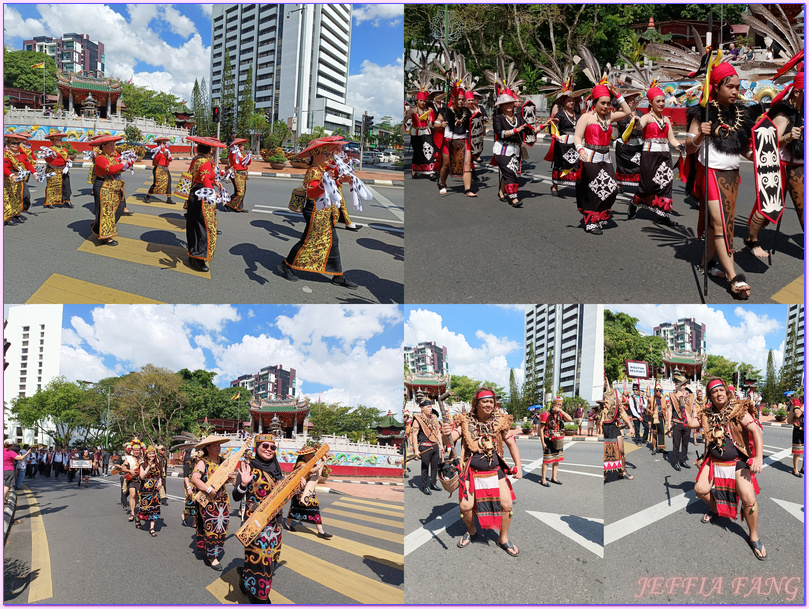 古晉City Tour,古晉KuChing,古晉大伯公廟,古晉老城區,巴都干圓環貓雕像,達雅族豐收祭遊行,馬來西亞Malaysia,馬來西亞旅遊 古晉City Tour,古晉KuChing,古晉大伯公廟,古晉老城區,巴都干圓環貓雕像,達雅族豐收祭遊行,馬來西亞Malaysia,馬來西亞旅遊
