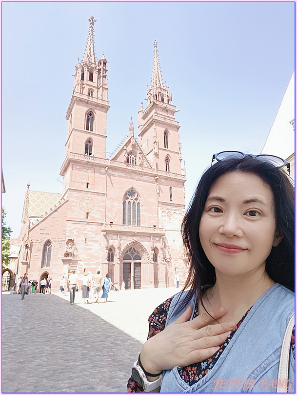 寰宇精品河輪UNIWORD Boutique River Cruises,巴塞爾Basel,巴塞爾大教堂Basler Münste,巴塞爾市政廳Basel Rathaus,歐洲Europe,瑞士Switzerland,聖馬丁噴泉Sevogel Brunnen,萊茵河Rhine River