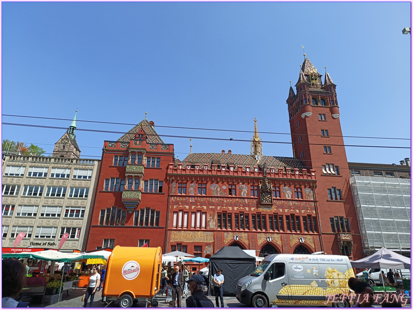 寰宇精品河輪UNIWORD Boutique River Cruises,巴塞爾Basel,巴塞爾大教堂Basler Münste,巴塞爾市政廳Basel Rathaus,歐洲Europe,瑞士Switzerland,聖馬丁噴泉Sevogel Brunnen,萊茵河Rhine River