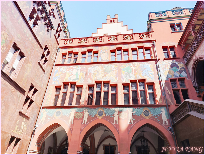 寰宇精品河輪UNIWORD Boutique River Cruises,巴塞爾Basel,巴塞爾大教堂Basler Münste,巴塞爾市政廳Basel Rathaus,歐洲Europe,瑞士Switzerland,聖馬丁噴泉Sevogel Brunnen,萊茵河Rhine River