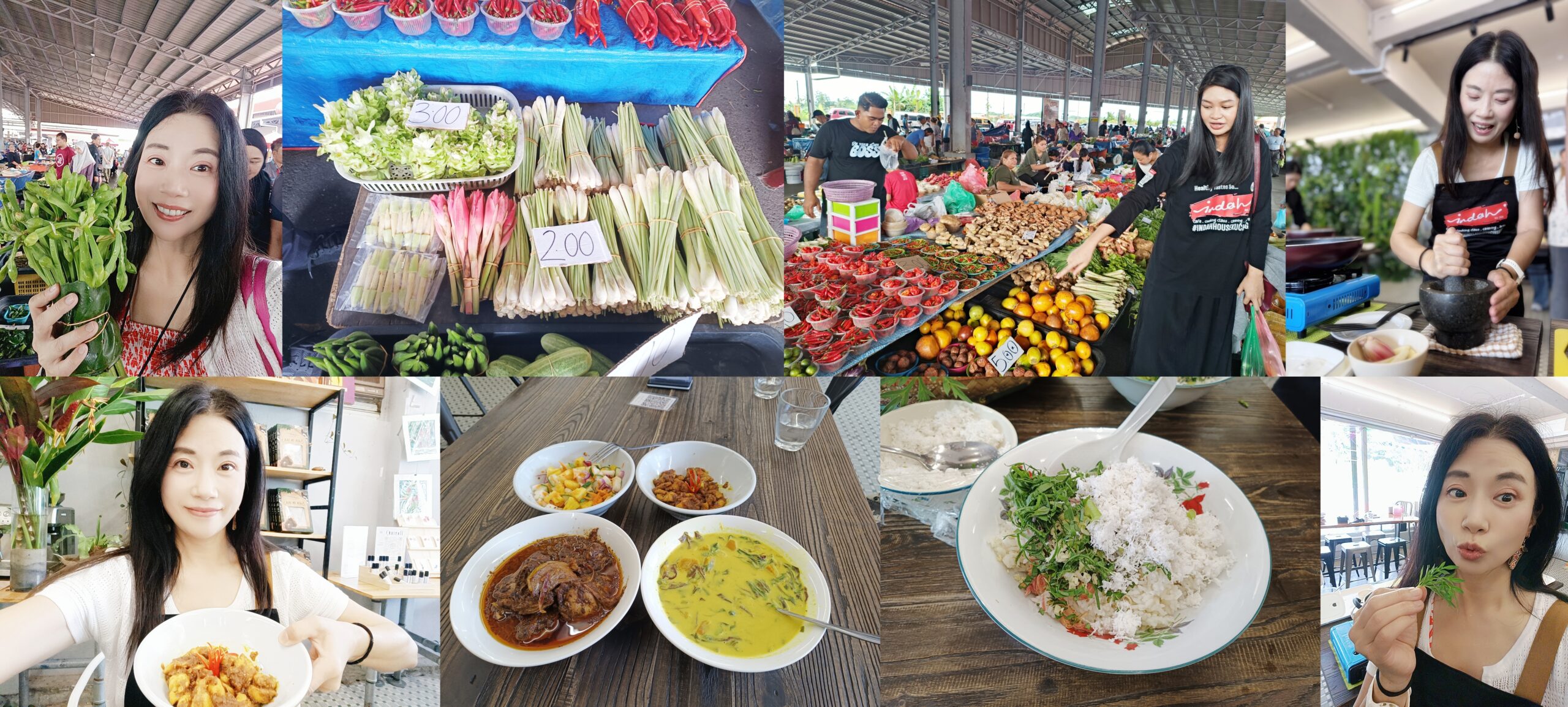 網站近期文章：◎馬來西亞砂拉越古晉【Indah House Kuching料理教學】市場買菜→老師教學→自己煮的自己吃