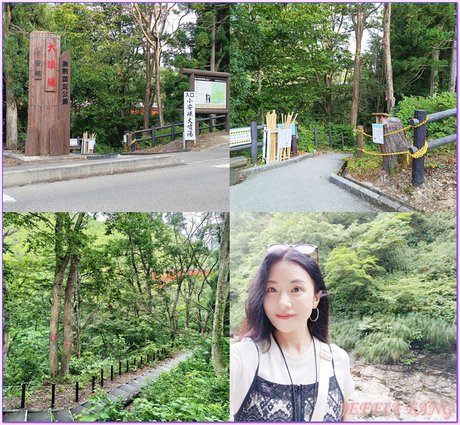 小安峽大噴湯,小安峽溫泉,日本Japan,湯澤(沢)市Kawaren,秋田Akita
