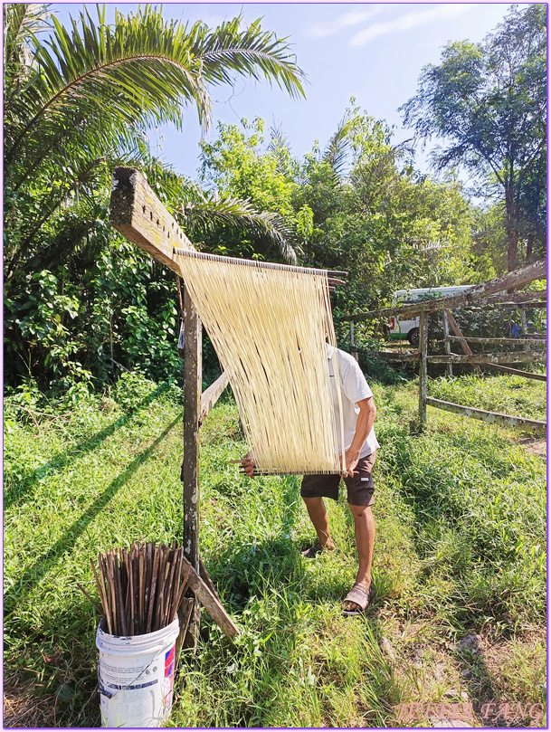 手工麵線,砂拉越Sarawak,詩巫Sibu,陳師傅手工麵線DIY,馬來西亞Malaysia,馬來西亞旅遊