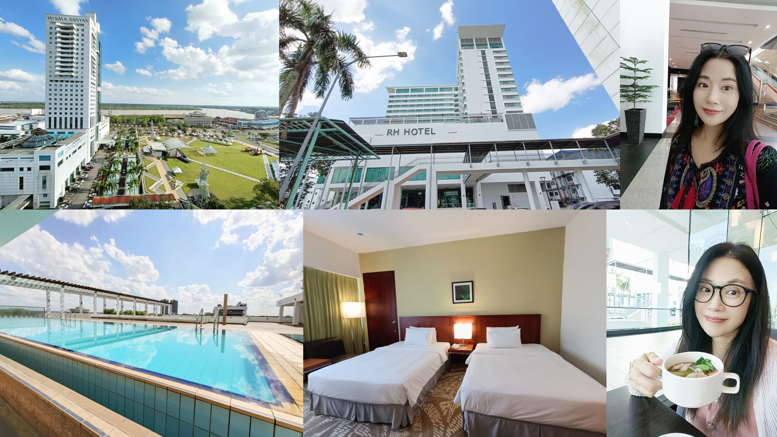 網站近期文章：◎馬來西亞砂拉越詩巫【常青酒店RH Hotel Sibu】地點實在好；與商場相連～大大好