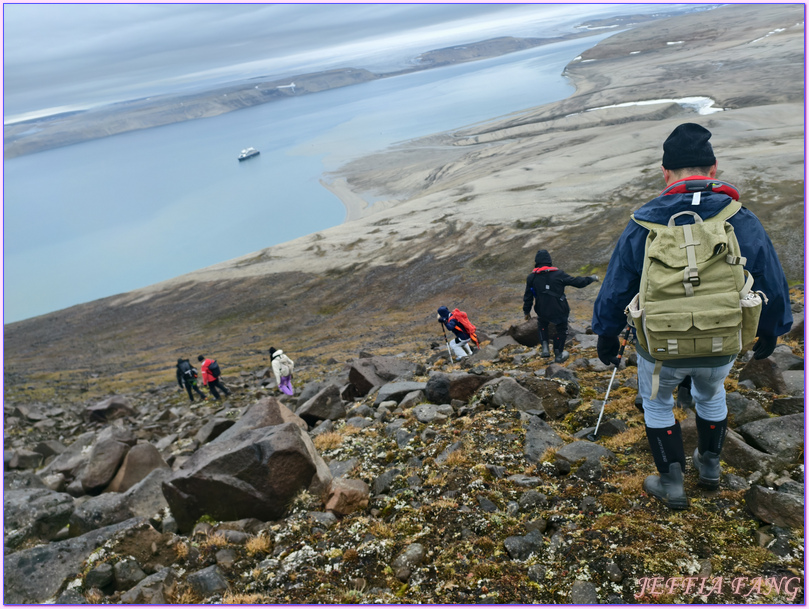 北極Arctic,指揮官夏古號Le Commandant Charcot,極地之旅,極地健行Polar Hike,極地探險,極地跳水Polar Plunge,龐洛PONANT郵輪