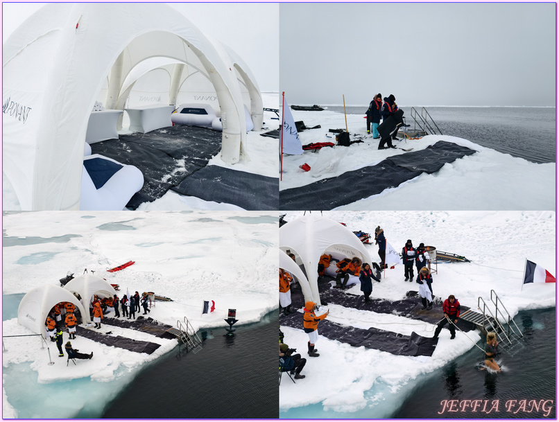 北極Arctic,指揮官夏古號Le Commandant Charcot,極地之旅,極地健行Polar Hike,極地探險,極地跳水Polar Plunge,龐洛PONANT郵輪