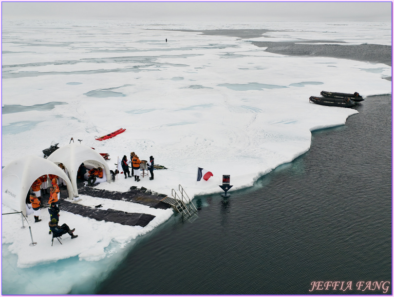 北極Arctic,指揮官夏古號Le Commandant Charcot,極地之旅,極地健行Polar Hike,極地探險,極地跳水Polar Plunge,龐洛PONANT郵輪