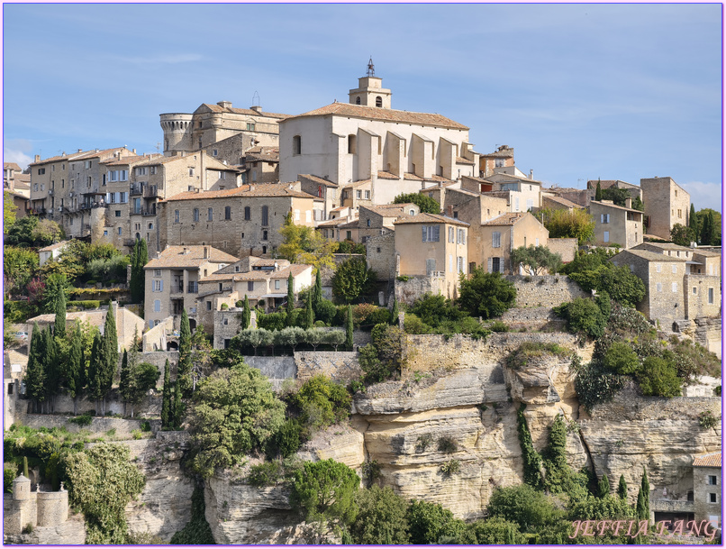 呂貝隆Luberon,戈爾德Gordes,普羅旺斯,沃克呂茲省Vaucluse,法國France,法國旅遊