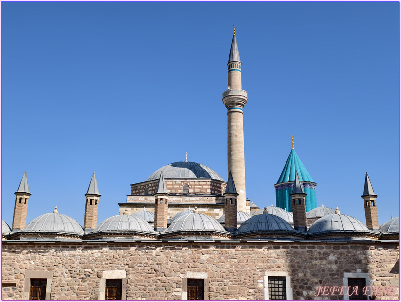土耳其Turkiye,土耳其旅遊,塞利米耶清真寺Konya Sultan Selim Cami,孔亞Konya,安納托利亞Anatolia文化,旋轉舞,梅夫拉納博物館Ｍevlana Muzesi,阿拉丁清真寺Keykubad Mosque
