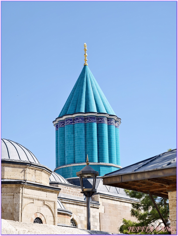 土耳其Turkiye,土耳其旅遊,塞利米耶清真寺Konya Sultan Selim Cami,孔亞Konya,安納托利亞Anatolia文化,旋轉舞,梅夫拉納博物館Ｍevlana Muzesi,阿拉丁清真寺Keykubad Mosque