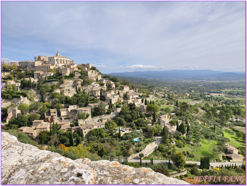 呂貝隆Luberon,戈爾德Gordes,普羅旺斯,沃克呂茲省Vaucluse,法國France,法國旅遊