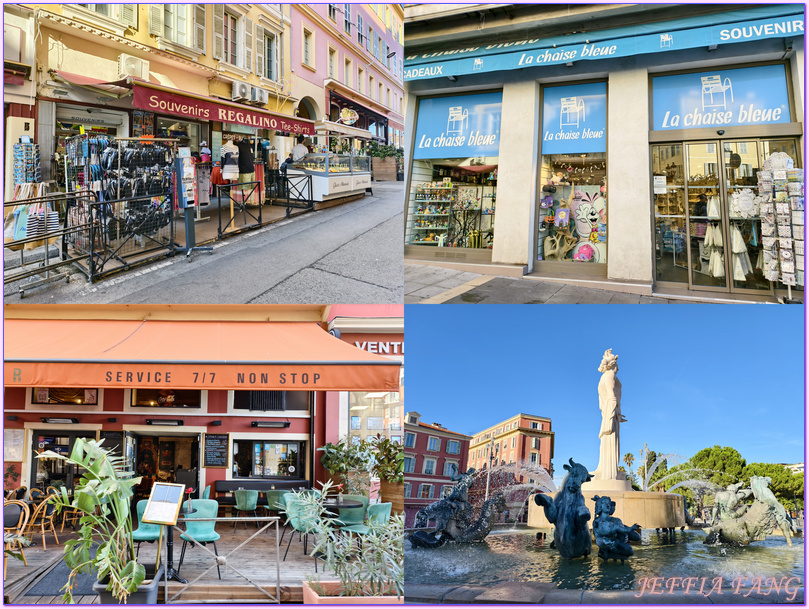 Winter Resort Town of the Riviera,城堡山公園Colline du Château,尼斯Nice,尼斯老城區 Vieux Nice,普羅旺斯Provence,法國France,莎萊雅市集Cours Saleya Market