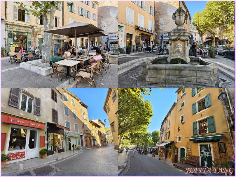 Rocher et grottes troglodytes de Cotignac,普羅旺斯Provence,法國France,法國旅遊,科蒂尼亞克 Cotignac
