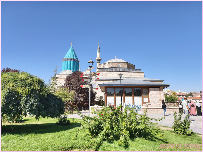土耳其Turkiye,土耳其旅遊,塞利米耶清真寺Konya Sultan Selim Cami,孔亞Konya,安納托利亞Anatolia文化,旋轉舞,梅夫拉納博物館Ｍevlana Muzesi,阿拉丁清真寺Keykubad Mosque