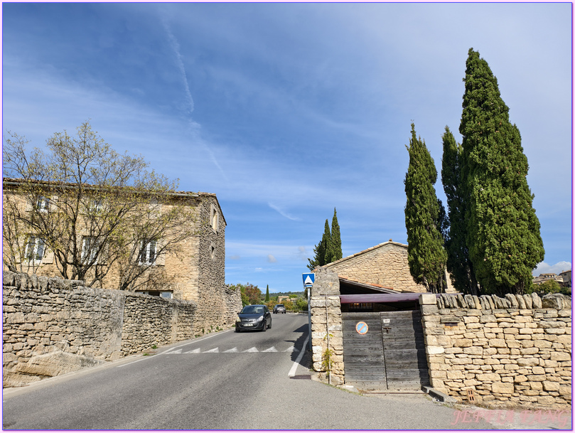 呂貝隆Luberon,戈爾德Gordes,普羅旺斯,沃克呂茲省Vaucluse,法國France,法國旅遊