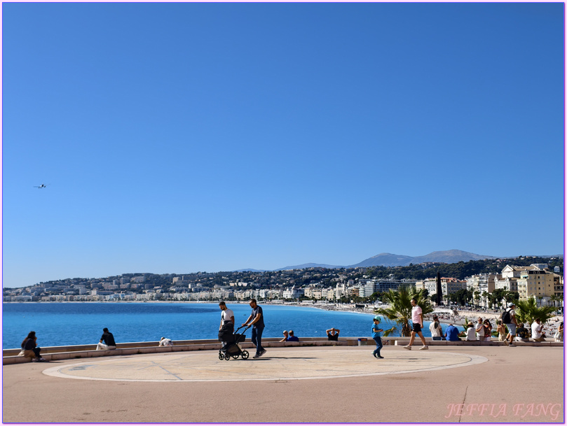 尼斯Nice,普羅旺斯Provence,法國France,法國旅遊,英國人大道Promenade des Anglais,蔚藍海岸Côte d’Azur