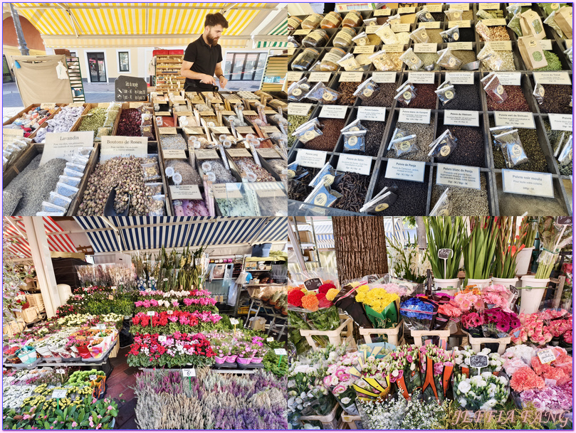 Winter Resort Town of the Riviera,城堡山公園Colline du Château,尼斯Nice,尼斯老城區 Vieux Nice,普羅旺斯Provence,法國France,莎萊雅市集Cours Saleya Market Winter Resort Town of the Riviera,城堡山公園Colline du Château,尼斯Nice,尼斯老城區 Vieux Nice,普羅旺斯Provence,法國France,莎萊雅市集Cours Saleya Market