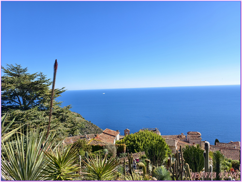 Le Jardin Exotique,埃茲村Eze village,尼斯Nice,普羅旺斯Provence,法國France,法國旅遊