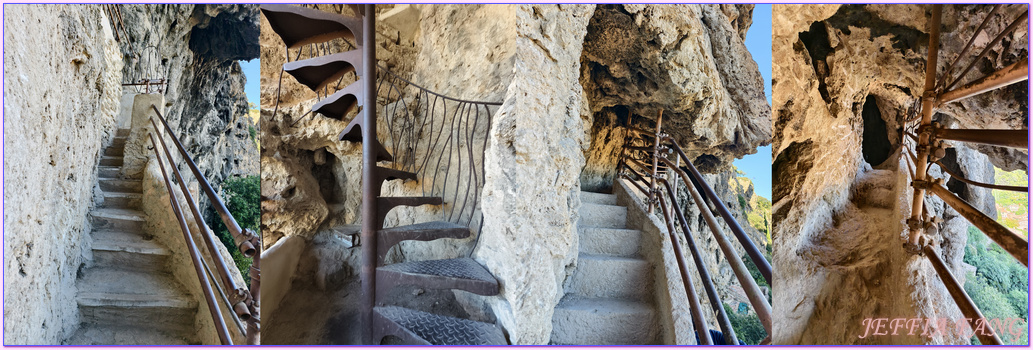 Rocher et grottes troglodytes de Cotignac,普羅旺斯Provence,法國France,法國旅遊,科蒂尼亞克 Cotignac