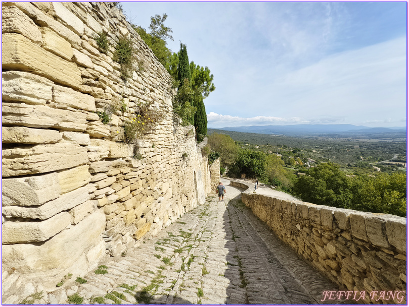 呂貝隆Luberon,戈爾德Gordes,普羅旺斯,沃克呂茲省Vaucluse,法國France,法國旅遊