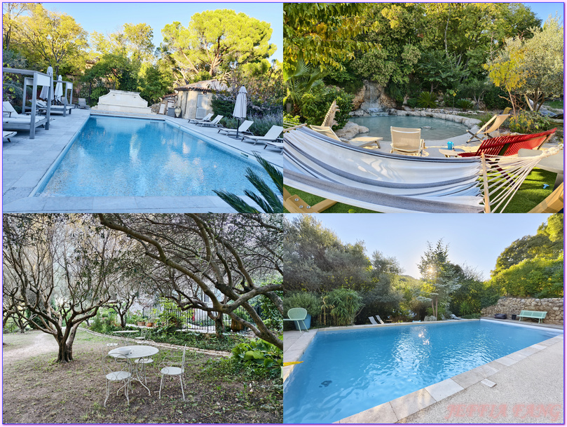 Lou Calen Eco Resort生態度假村,普羅旺斯Provence,法國France,法國旅遊,科蒂尼亞克 Cotignac,米其林綠星