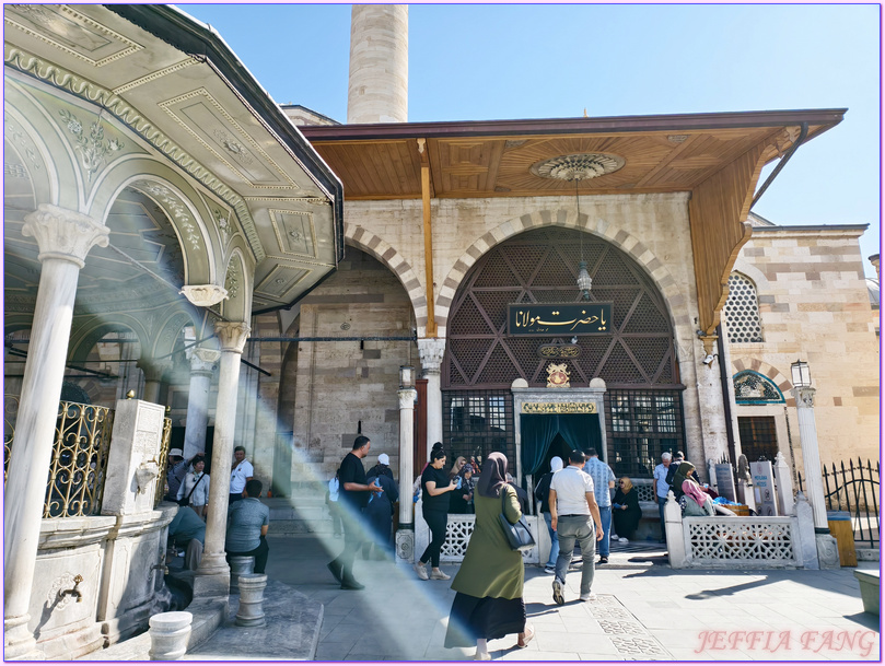 土耳其Turkiye,土耳其旅遊,塞利米耶清真寺Konya Sultan Selim Cami,孔亞Konya,安納托利亞Anatolia文化,旋轉舞,梅夫拉納博物館Ｍevlana Muzesi,阿拉丁清真寺Keykubad Mosque