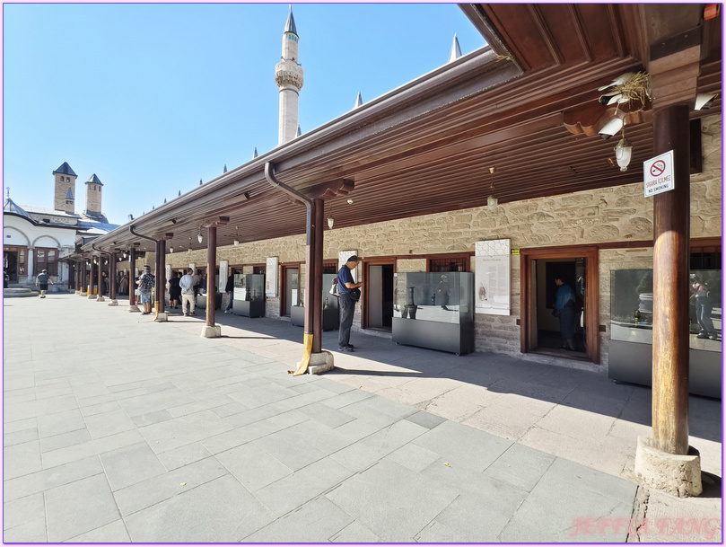 土耳其Turkiye,土耳其旅遊,塞利米耶清真寺Konya Sultan Selim Cami,孔亞Konya,安納托利亞Anatolia文化,旋轉舞,梅夫拉納博物館Ｍevlana Muzesi,阿拉丁清真寺Keykubad Mosque