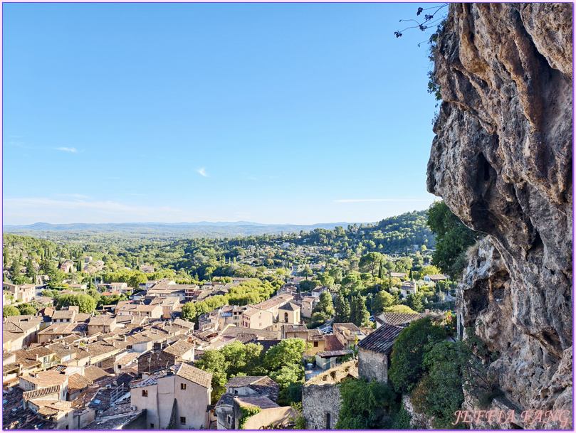 Rocher et grottes troglodytes de Cotignac,普羅旺斯Provence,法國France,法國旅遊,科蒂尼亞克 Cotignac