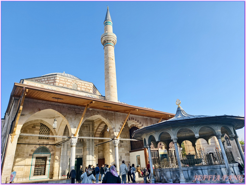 土耳其Turkiye,土耳其旅遊,塞利米耶清真寺Konya Sultan Selim Cami,孔亞Konya,安納托利亞Anatolia文化,旋轉舞,梅夫拉納博物館Ｍevlana Muzesi,阿拉丁清真寺Keykubad Mosque